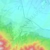 Bansko topographic map, elevation, relief