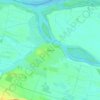 Белене topographic map, elevation, relief