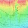 Pasteur topographic map, elevation, relief