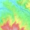 Vijlen topographic map, relief map, elevations map
