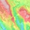 Grohovo topographic map, elevation, relief