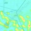 Suratgarh topographic map, elevation, relief