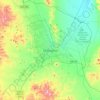 Chihuahua topographic map, elevation, relief