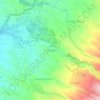 Pancawati topographic map, elevation, relief