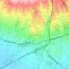 Cileunyi Wetan topographic map, elevation, relief