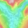 Forset topographic map, relief map, elevations map