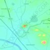 Yadgir topographic map, relief, elevation
