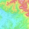 Baia Mare topographic map, elevation, relief
