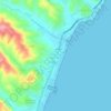 San Luis de Sabinillas topographic map, elevation, relief