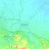 Karawang topographic map, elevation, relief