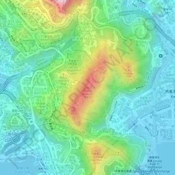 Black Hills Elevation Map Black Hill Topographic Map, Elevation, Relief