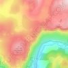 1009 topographic map, elevation, relief