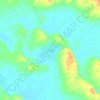 Bhadla topographic map, elevation, relief