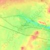 Maynooth topographic map, relief map, elevations map