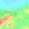 Khenchela topographic map, elevation, relief