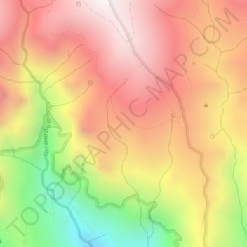Topographic Map Of The Balkans Balkan Mountains Topographic Map, Elevation, Relief