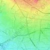 Cijerah topographic map, elevation, relief