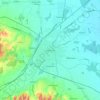Grad Koprivnica topographic map, elevation, relief