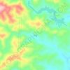Changxi topographic map, elevation, relief