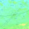 Mandawa topographic map, elevation, relief