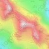 Monte Perdido topographic map, elevation, relief