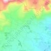 Sukajadi topographic map, elevation, relief