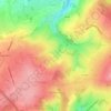 Winster topographic map, elevation, relief