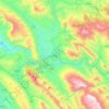 Soran topographic map, elevation, relief