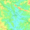Neyyatinkara topographic map, elevation, relief