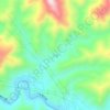 Bachang topographic map, elevation, relief