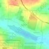 Rayasandra topographic map, relief, elevation