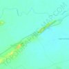Kandholi topographic map, elevation, relief