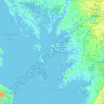 Vancouver Island Topographic Map Deal Island Topographic Map, Elevation, Relief