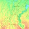 Kedung Waringin topographic map, elevation, relief