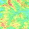 Hörgersdorf topographic map, elevation, relief
