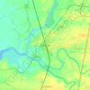 Bilimora topographic map, elevation, relief