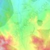 Flasou topographic map, elevation, relief