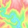 Jordan Hot Springs topographic map, elevation, relief