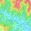 Spinetta topographic map, relief map, elevations map
