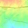 Morón topographic map, elevation, relief