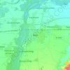 Rain topographic map, elevation, relief