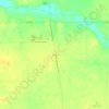 Loree topographic map, elevation, relief