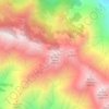 Monte Tabor topographic map, elevation, relief