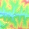 Vasiliovo topographic map, elevation, relief