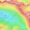 La Besurta topographic map, elevation, relief