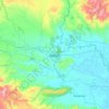 Banjar topographic map, elevation, relief