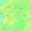 Bahria Town topographic map, elevation, relief