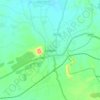 Songadh topographic map, elevation, relief