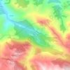 Cuadonga/Covadonga topographic map, elevation, relief