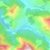 El Campu topographic map, elevation, relief